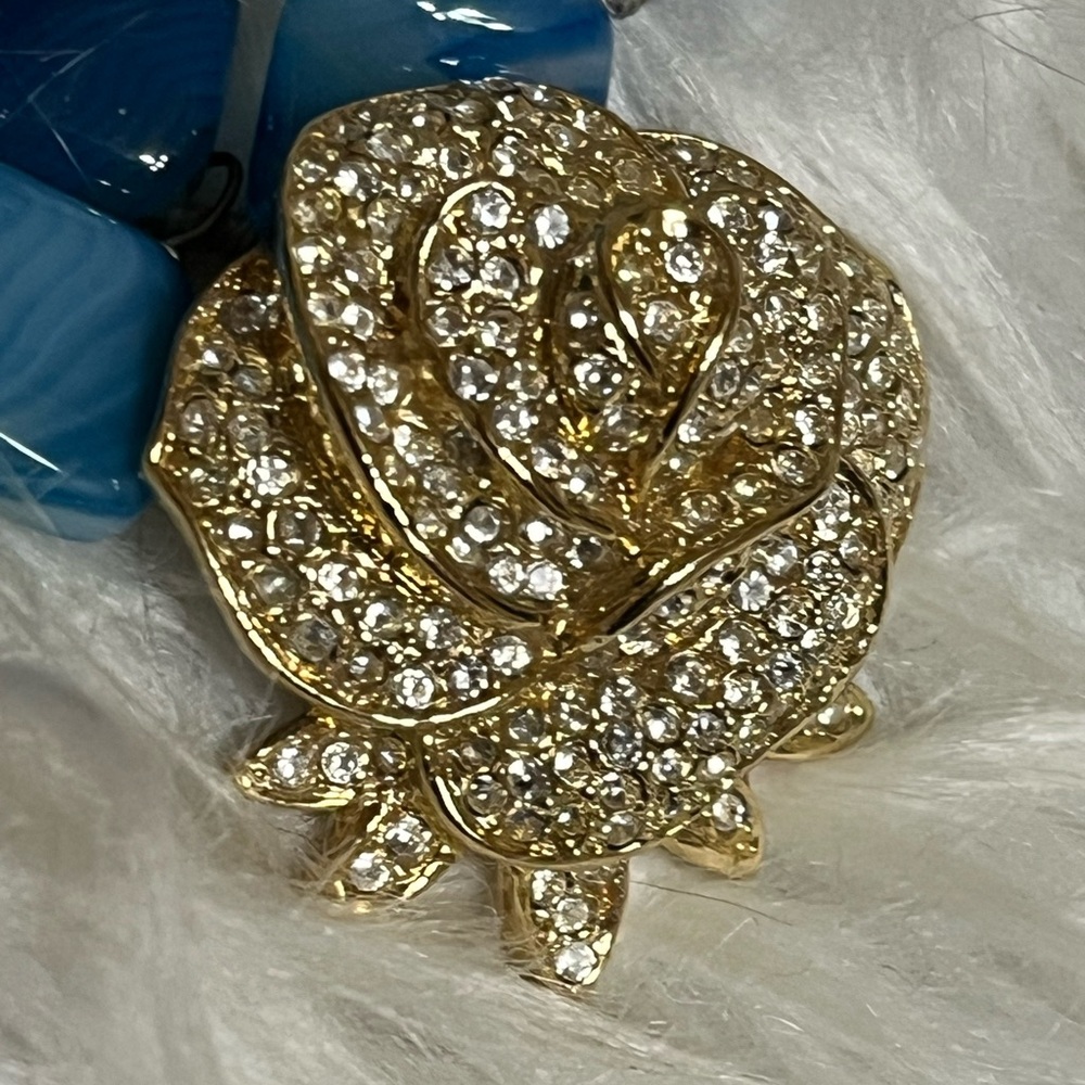 Vintage Rose Brooch - Picture 3 of 8